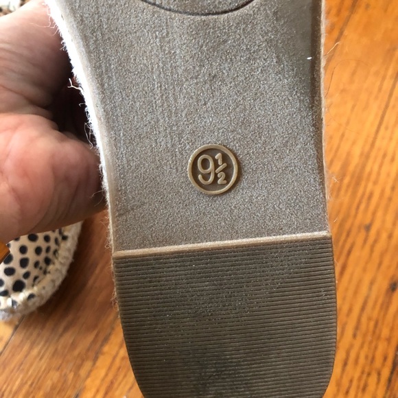 Dolce vita leopard print backless espadrilles - Picture 3 of 4